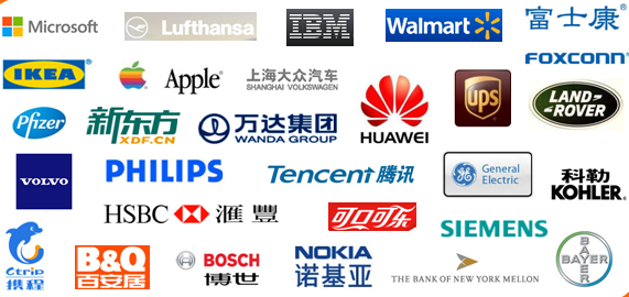 亞洲學區部分校友所屬組織 亞洲學區部分校友所屬組織