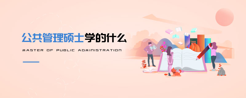 公共管理碩士學的什么 公共管理碩士學的什么