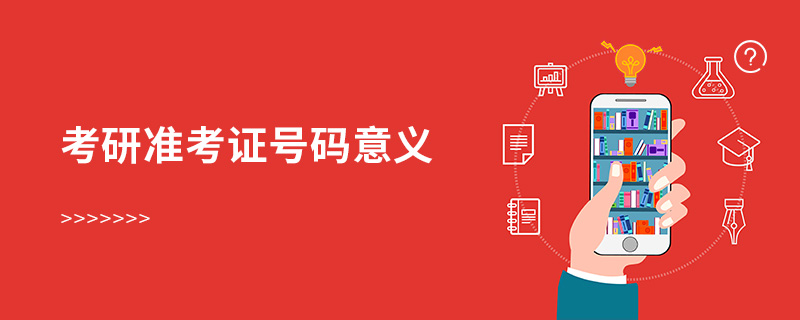 考研準考證號碼意義