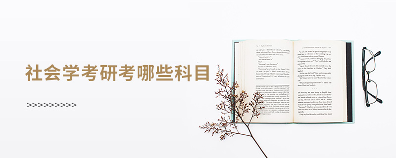 社會(huì)學(xué)考研考哪些科目