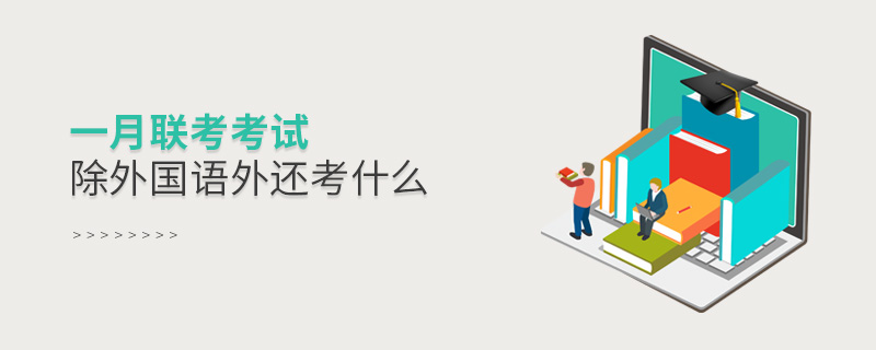 一月聯(lián)考考試除外國語外還考什么