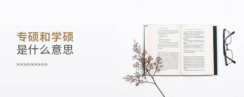 專碩和學(xué)碩是什么意思
