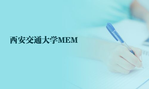 西安交通大學MEM