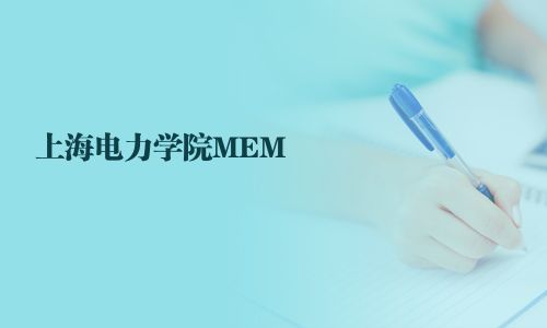 上海電力學院MEM