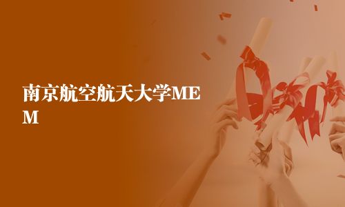 南京航空航天大學(xué)MEM
