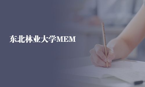 東北林業(yè)大學(xué)MEM