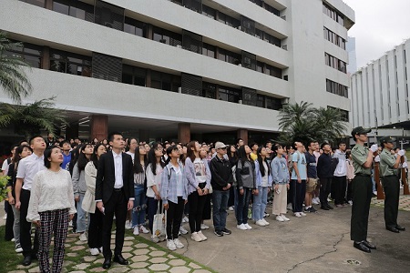 升旗儀式順利舉行圖片03 升旗儀式順利舉行圖片03