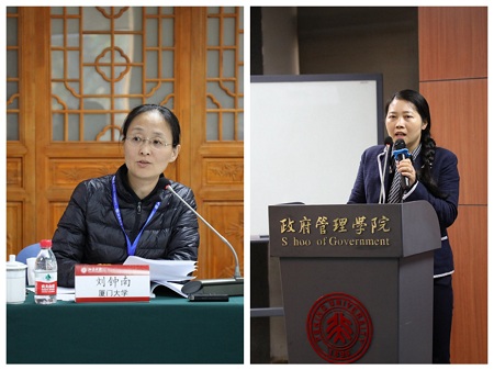 廈門大學劉鐘南(左)、復旦大學顧麗梅(右) 廈門大學劉鐘南(左)、復旦大學顧麗梅(右)