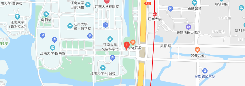 江南大學學校地圖 江南大學學校地圖