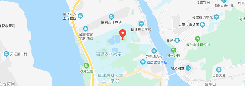 福建農林大學學校地圖