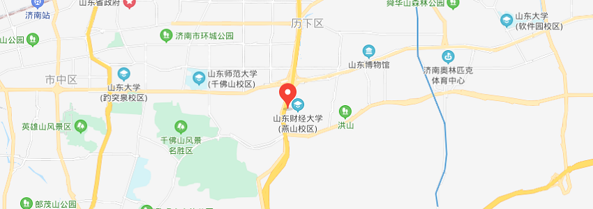 山東財經大學學校地圖 山東財經大學學校地圖
