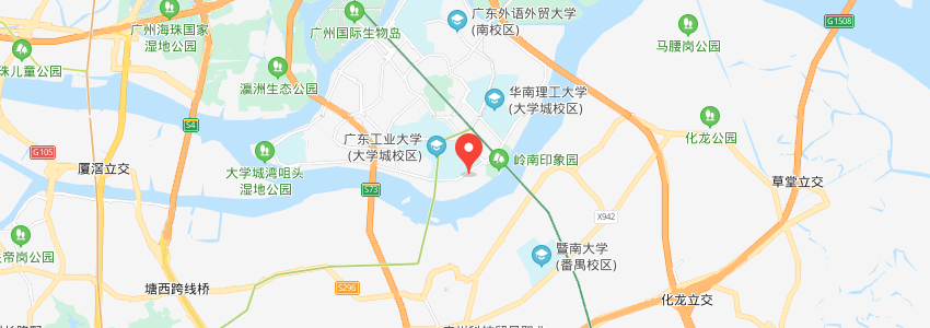 廣東工業大學學校地圖