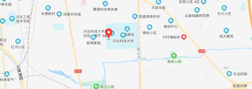 河北科技大學學校地圖