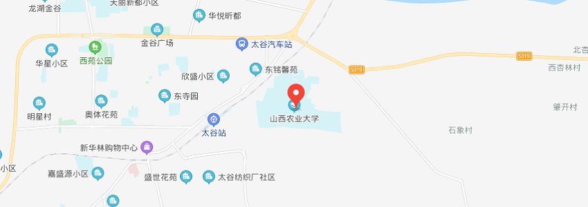 山西農(nóng)業(yè)大學(xué)學(xué)校地圖
