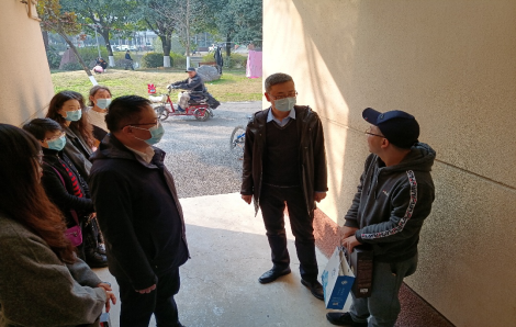 溫暖真情，西南交大經管學院領導帶隊慰問寒假留校學生