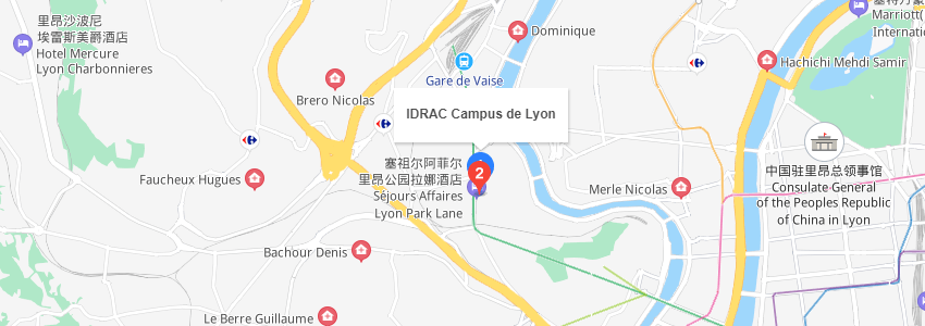 法國里昂IDRAC高等商業管理學院學校地址