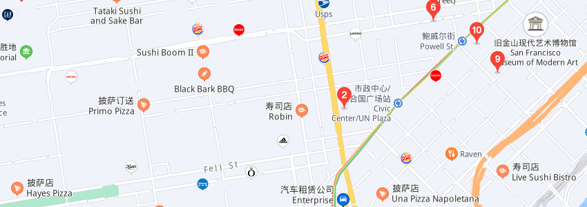 美國(guó)布魯克斯大學(xué)學(xué)校地圖